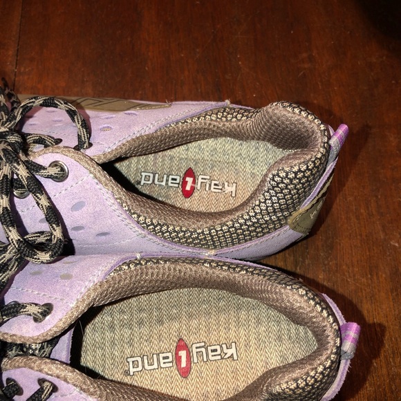 KAYLAND "COMET" PURPLE SUEDE LEATHER SNEAKERS - WOMENS SIZE 10US/7.5EU ~ - Picture 6 of 8